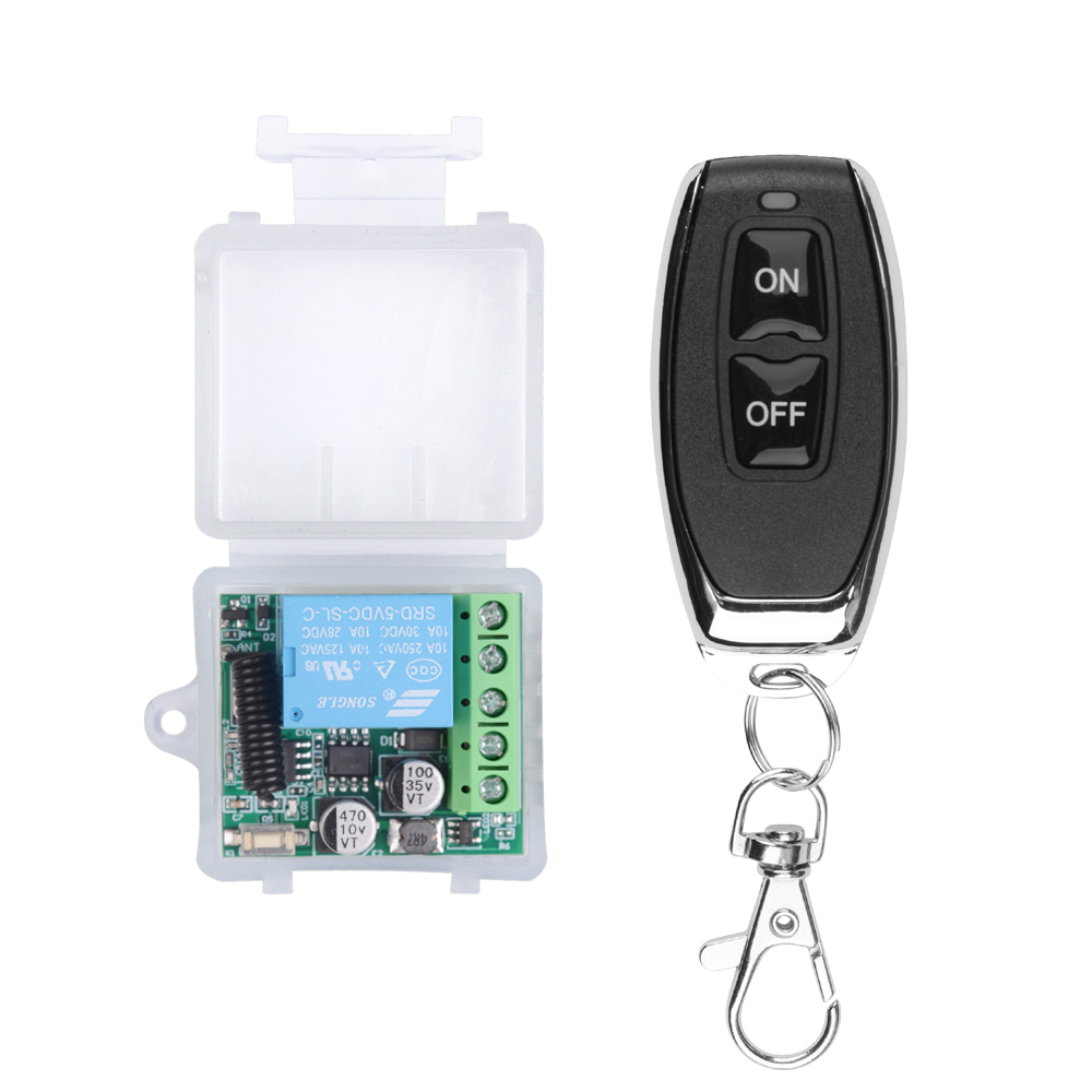Smart Home Door Lock - DC 12V 433Mhz RF 무선 원격
