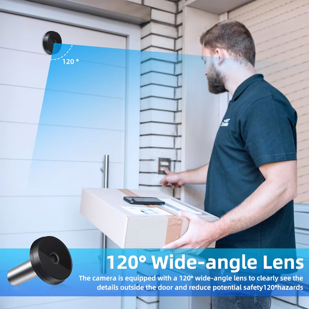 Hollarm 3.5 인치 무선 초인종 카메라 120  - Smart Home Video 리뷰 및 가격