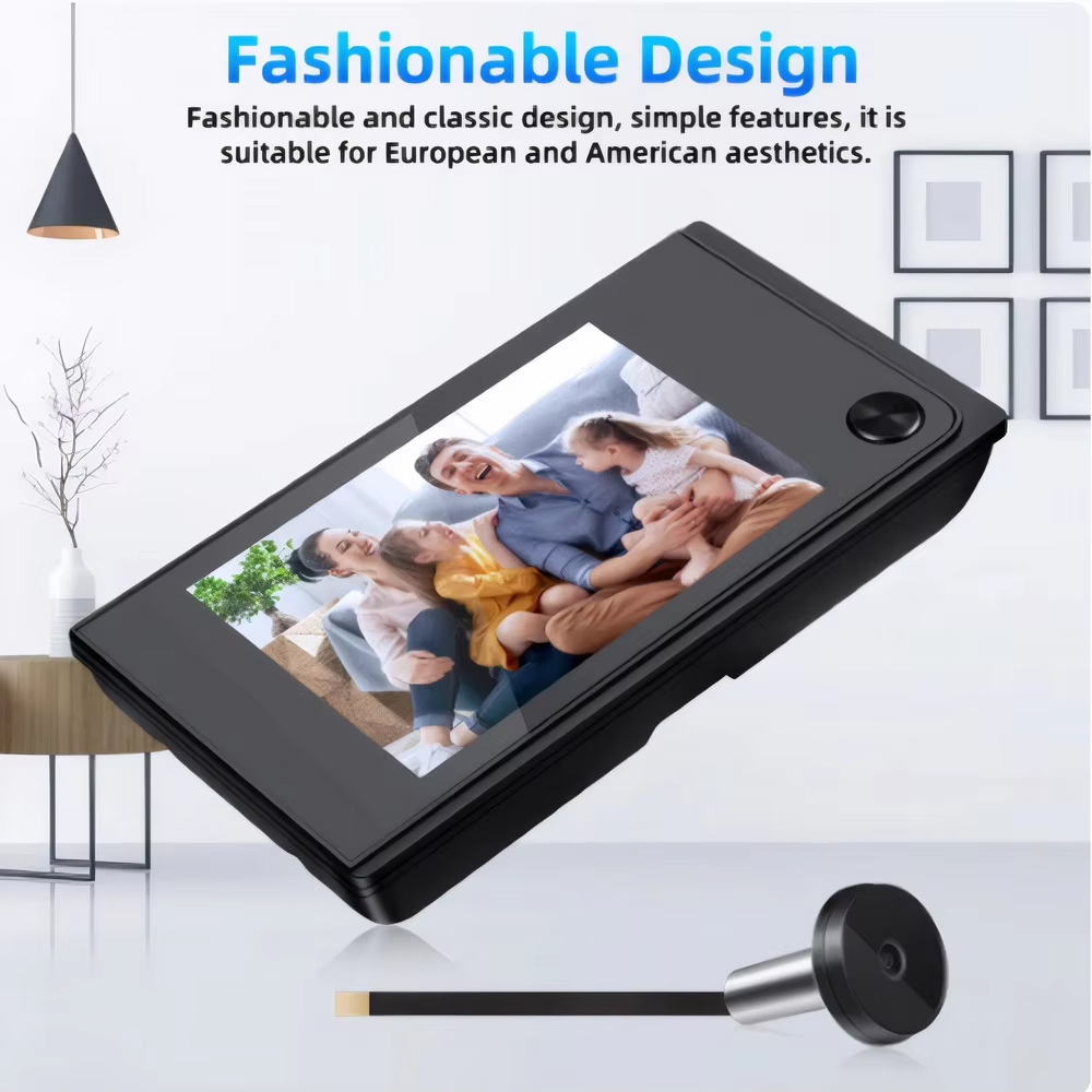 Hollarm 3.5 인치 무선 초인종 카메라 120  - Smart Home Video 리뷰 및 가격