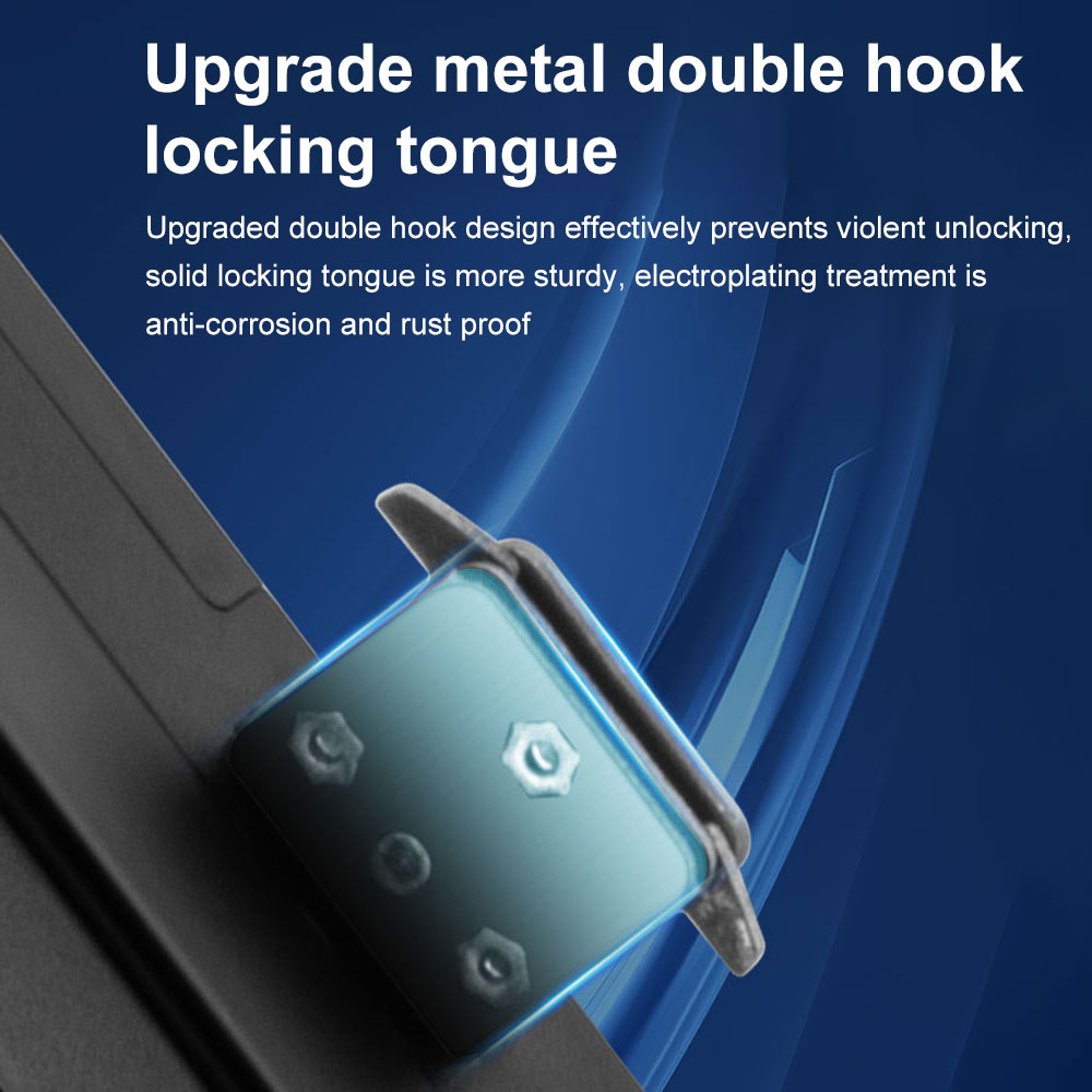 지능형 잠금 유리문 비밀번호 지문 잠금 해제 생체 인식 - Smart Home Door Lock 리뷰 및 가격