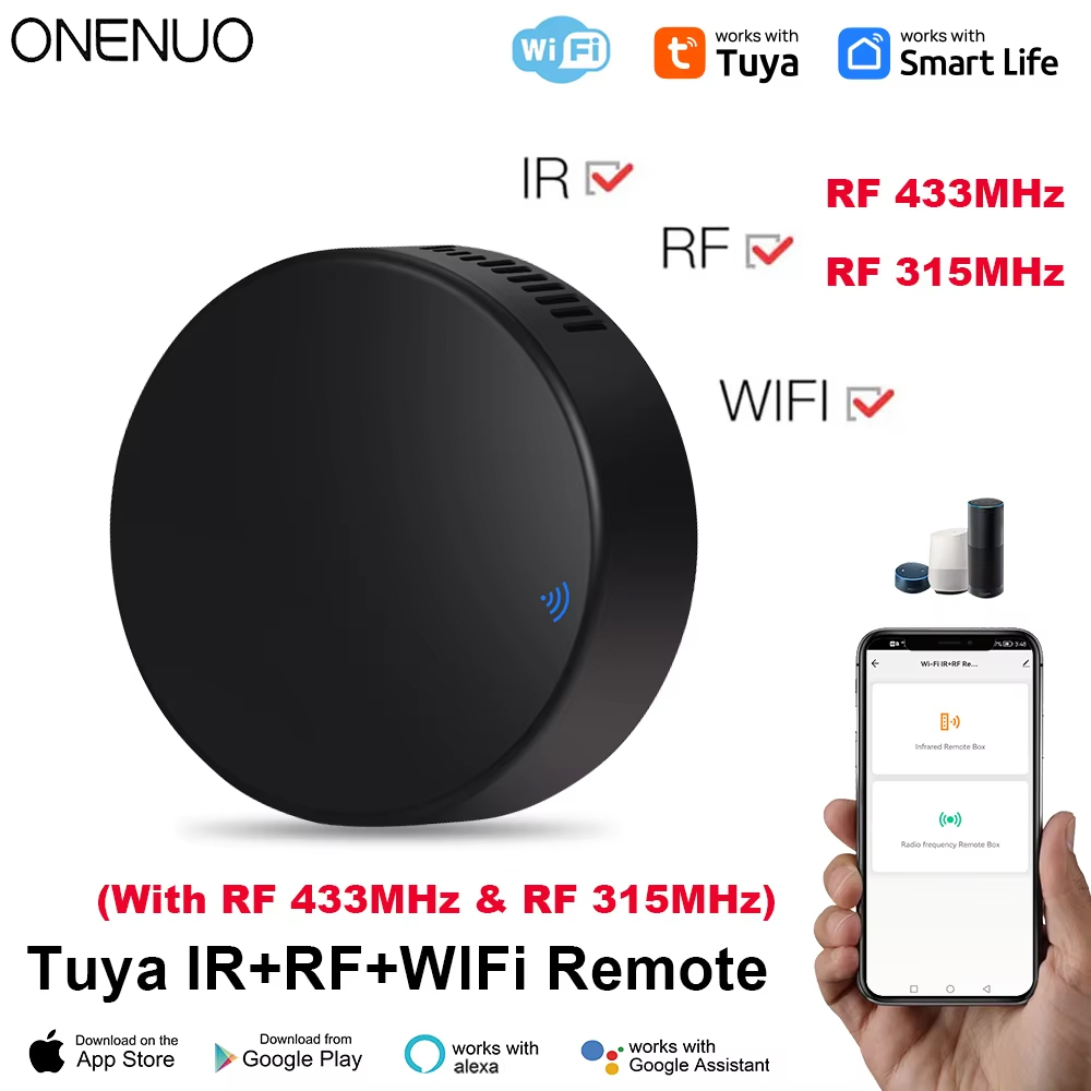 Tuya WiFi RF IR 원격 제어 433MHz/3 - Universal Remote Smart Home 리뷰 및 가격
