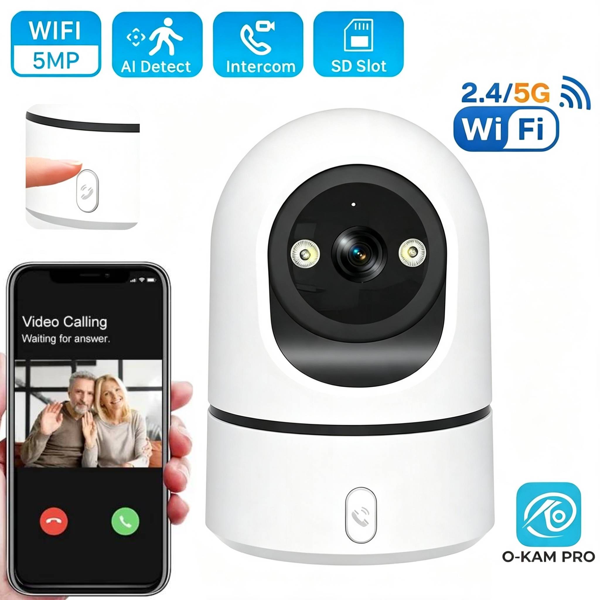 2.4G/5G WiFi 실내 베이비 모니터 보안 카메라 - Eufy Camera E220 리뷰 및 가격