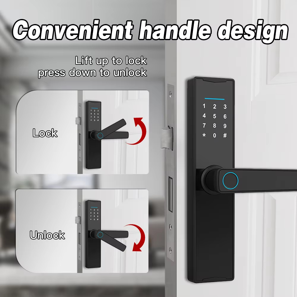 블루투스 호환 Tuya APP 스마트 도어 잠금 장치  - Smart Home Door Lock 리뷰 및 가격