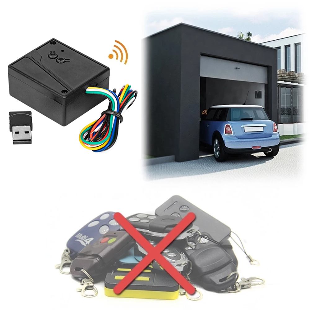 범용 자동차 무선 송신기 및 수신기 원격 제어 차고 문 - Wireless Door Sensor 리뷰 및 가격