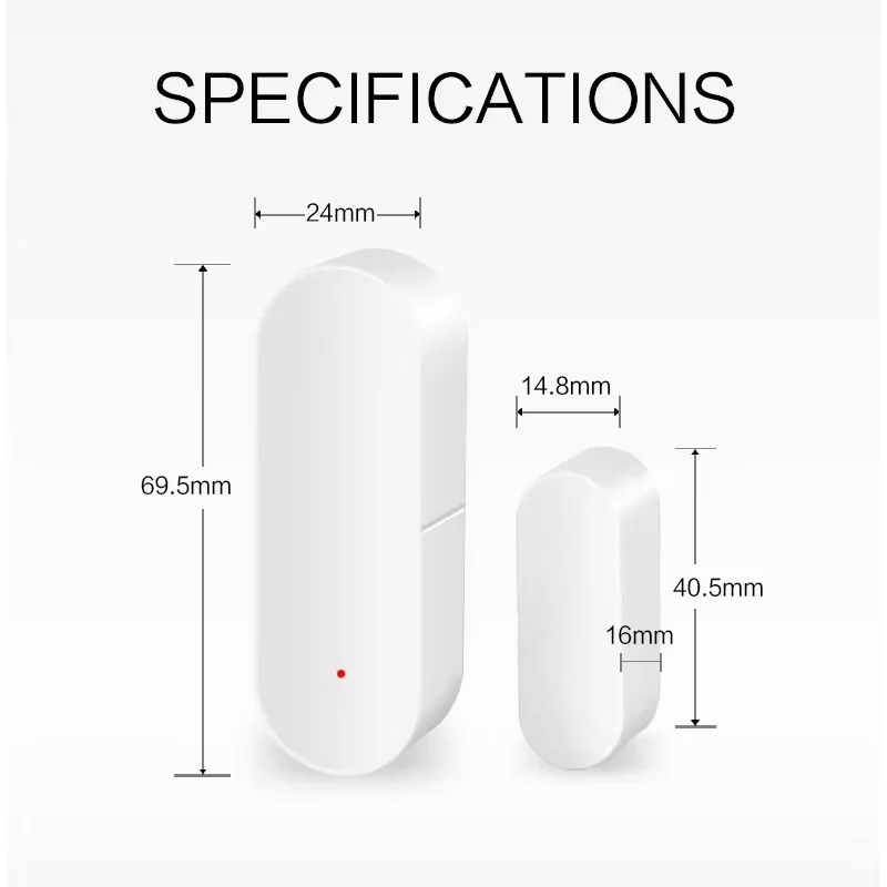 Tuya 스마트 WiFi 도어 센서 스마트 홈 열기 닫 - Wireless Door Sensor 리뷰 및 가격